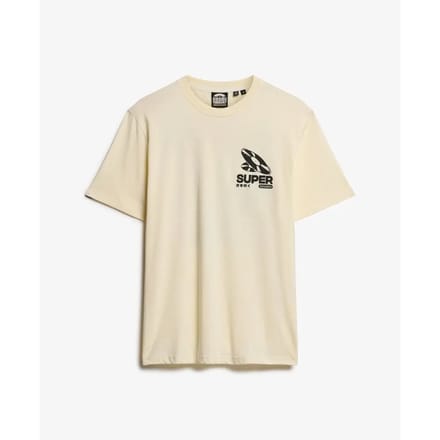 Superdry - Oversized Record Label T-shirt - Heren - T-shirts