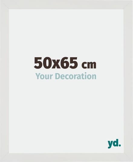 Your Decoration - Fotolijst 50x65 cm - MDF - Wit Mat - Mura