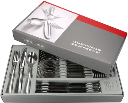 Justinus 150-delige Justinus Twist complete bestekset voor 30 personen