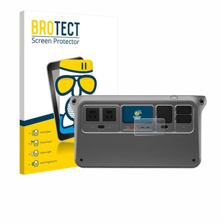 BROTECT - Screenprotector voor DJI Power 1000 V2 - Folie Beschermfolie Beschermglas matte