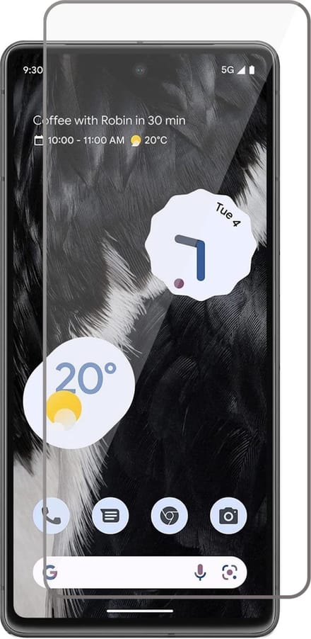 Screenprotector geschikt voor Google Pixel 7 - Gehard Glas Beschermglas Tempered Glass Screen Protector
