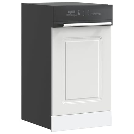 vidaXL - Vaatwaspaneel - Kalmar - 45x1,5x57 - cm - bewerkt - hout - wit