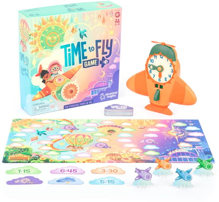 Learning Resources Time to Fly Clock Game - 3+
