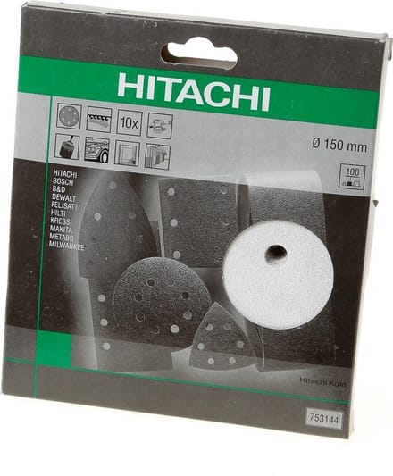 Hikoki Schuurschijf diameter 150 k320 velcro wit (10 st)