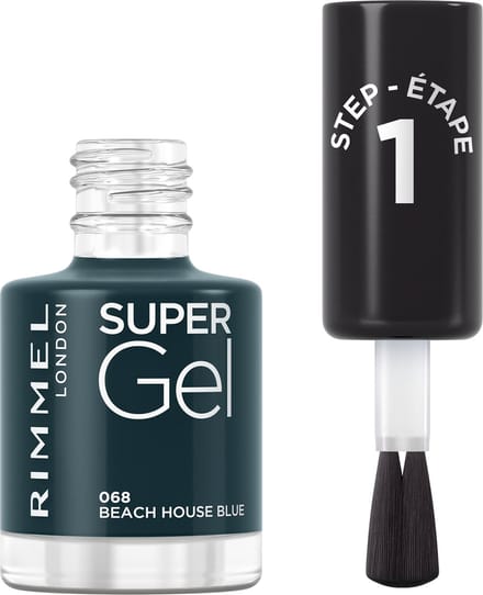 Super Gel Nagellak #068-strandhuisblauw 12 ml