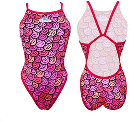 Turbo Mermaid Tail Zwemkleding Roze 5XL Vrouw