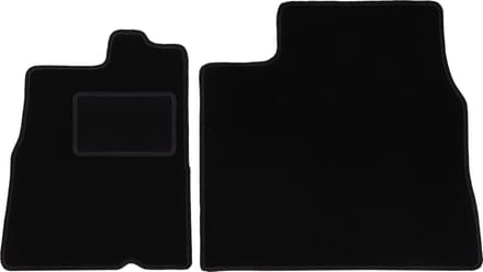 Zwarte veloursmatten voor: Citroen Jumper I bestelwagen (1994-2006)