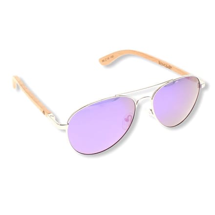 BEINGBAR Eyewear "Model 5" Sustainable Bamboo Sunglasses