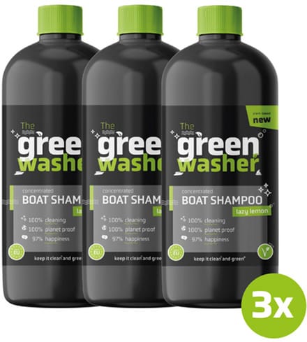 The Greenwasher Boot Shampoo bundel - 3 x 500ml - Extra voordelig