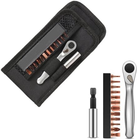 Dailygoods- Fietsreparatiekit 14 Stuks - Mini Ratelset