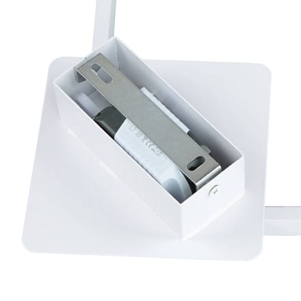 Licht-Erlebnisse - Clara - LED - Wandlamp - 4100K - 920lm - van - Aluminium - in - wit