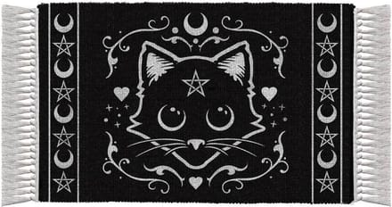 Alchemy - Purrfect Mat/vloerkleed - Zwart