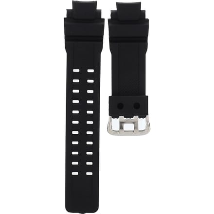 PU Horlogeband Horlogeband Vervangende Band Geschikt voor Casio GA 1000 met Gesp black