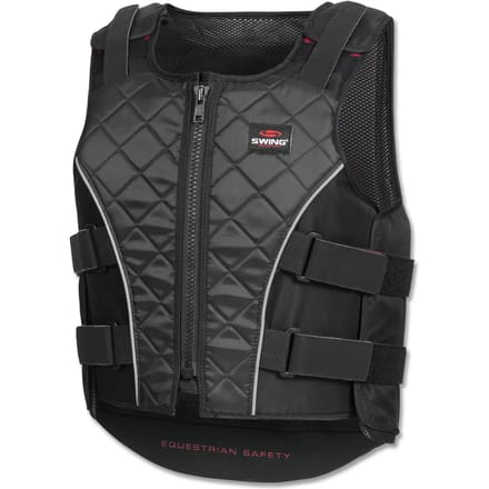 Ruitergilet met rits Swing