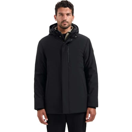 No Excess Jacket long soft shell black