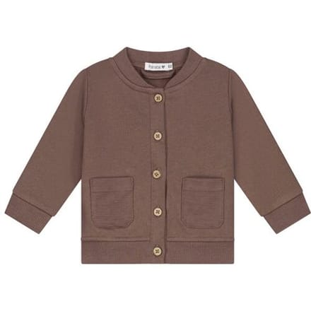 Prénatal baby vest Mud Brown 62 heren
