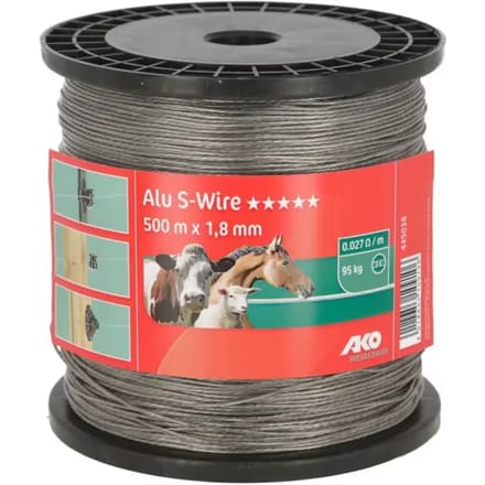 Gevlochten draad Kerbl 1,8m 500m