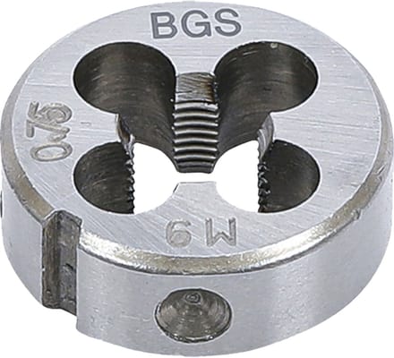 BGS Draadsnijplaat - M9 x 0,75 x 25 mm