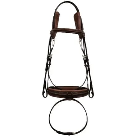 Compleet hoofdstel met comfort neusriem Silver Crown CODE01