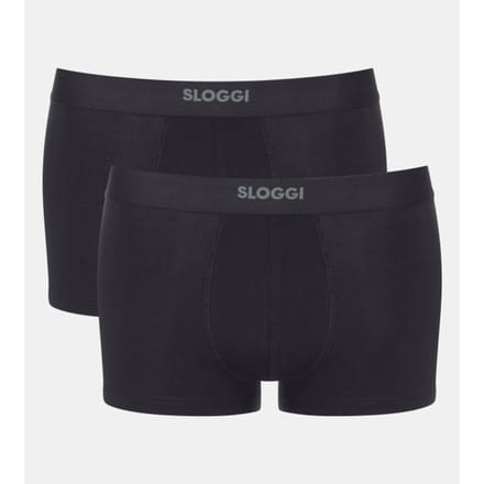 sloggi men EVER Ease Hipster 2P Heren Onderbroek - ZWART -