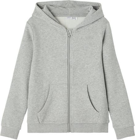 NAME IT - NKFLENA LS SWEAT CARD WH BRU NOOS - Meisjes - Vesten