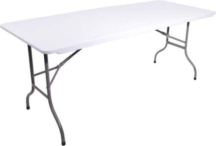 Buffettafel Blow Mold 180x76cm (inklapbaar)