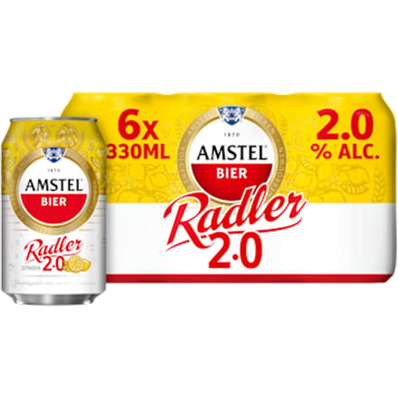 Radler citroen bier blik