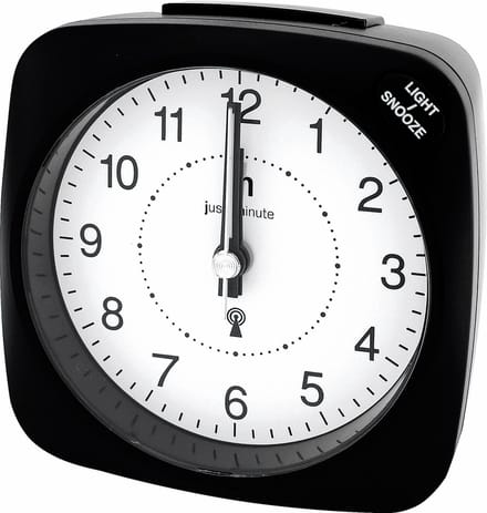 Just a Minute | Wekker | Zwart