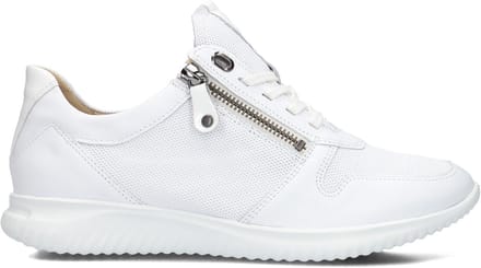 Hartjes 162.1124/99 - Dames veterschoenen - Kleur: Wit/beige - Maat: 41