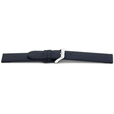 Horlogeband C607 Classic Blauw Ongestikt 12x12 mm