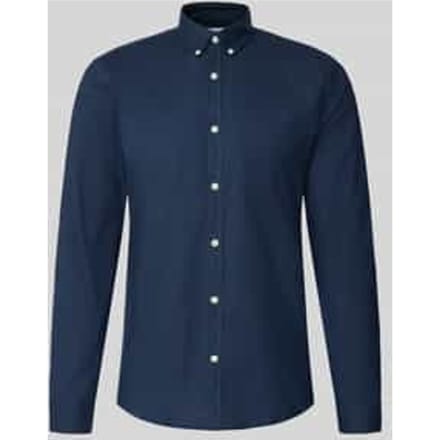 Regular fit vrijetijdsoverhemd van katoenmix model 'Oxford'