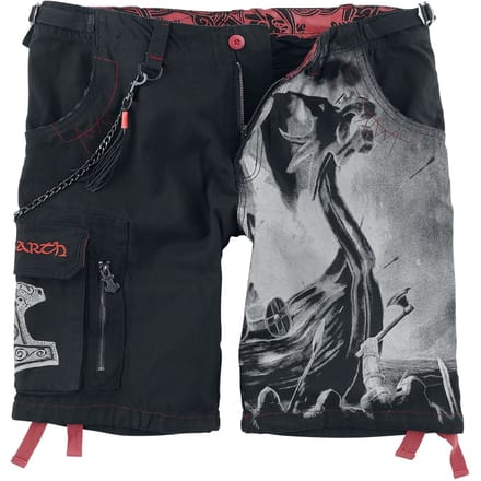 Amon Amarth Shorts - EMP Signature Collection - M tot 3XL - voor Mannen - meerkleurig