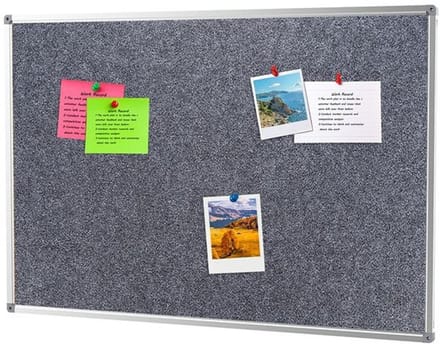 IVOL Prikbord Vilt 90 x 120 cm - Grijs