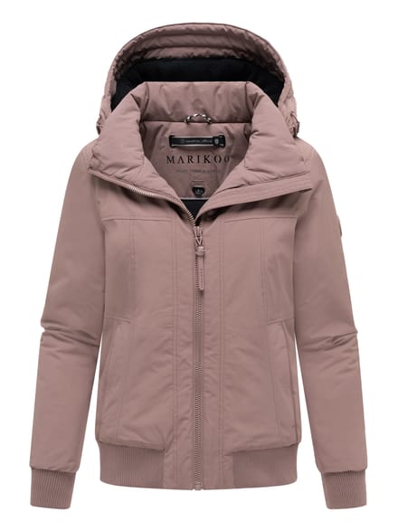 Marikoo dames winter bomberjack Mooni met fleecevoering