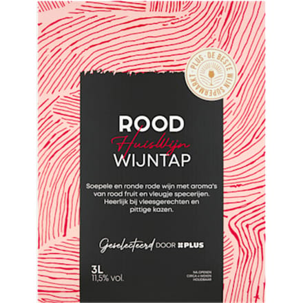 Huiswijn Rood wijntap