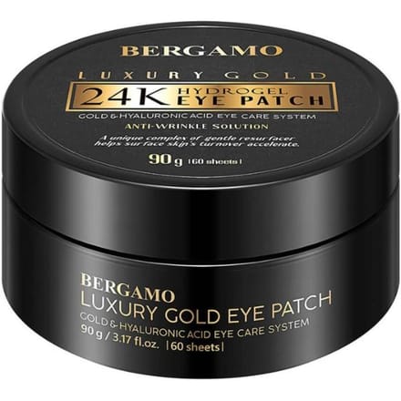 Bergamo 24K Luxe Gouden Oogmaskers 60 Stuks