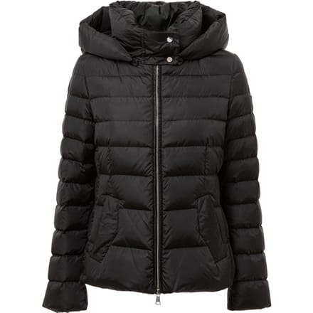 Down jacket met uitneembare capuchon Add
