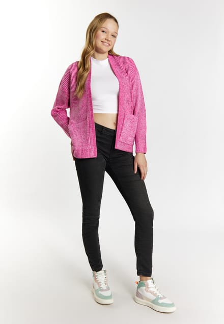 Mymo Gebreid vest Dames roze