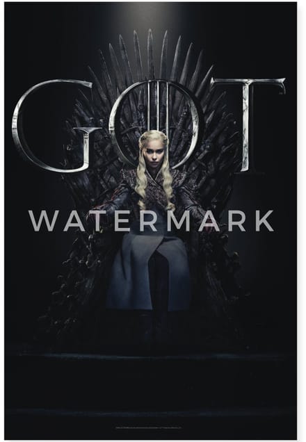 Game Of Thrones Daenerys Targaryen GOT Poster 60x90 cm