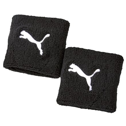 Puma set van 2 zweetbandjes - Zwart