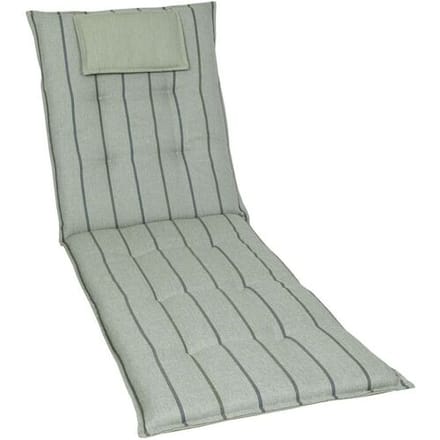 GO-DE TEXTIL Tuinkussen (Stoelkussen voor een ligbed, Taupe)