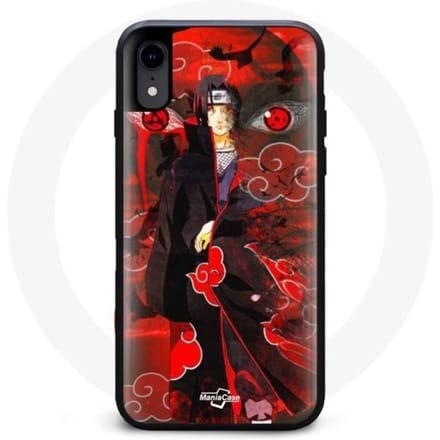 Coque pour Iphone XR Itachi Uchiwa Naruto Anime