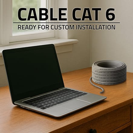 Qoltec netwerk patchkabel UTP twisted pair |   Koper Cu |   CAT6 |   Hoge snelheid 1 Gb/s |   LAN |   25m |   Grijs