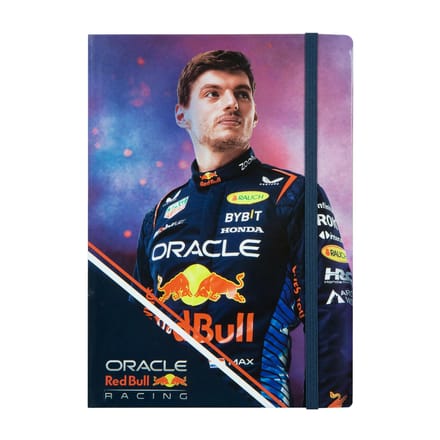 Undercover - Max Verstappen Notebook A5 Hardcover - Papier - Multicolor