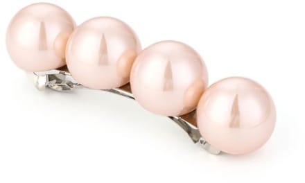 Haarclip met parel- Pink