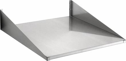 Console / Wandplank RVS 60x60cm