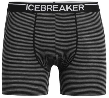 Icebreaker Anatomica Merino Boxers Grijs M Man