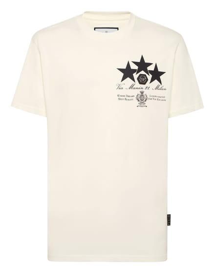 T-Shirt Ronde Hals Ss Stars