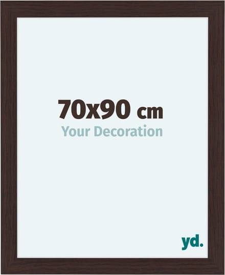 Your Decoration - Fotolijst 70x90 cm - MDF - Eiken Donker - Como