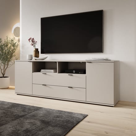 Meubella - Galeno - TV-Meubel - Beige - 180x41x63 cm